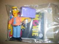 The Simpsons Movie BK Toy   Russ Cargill Figure   MIP  