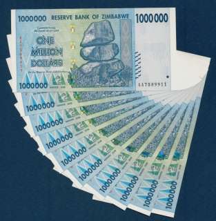 CHECK OUT MY E BAY STORE FOR MORE GREAT DEALS ON ZIMBABWE CURRENCY 