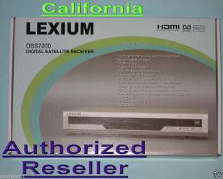 LEXIUM DBS7000 Digital Satellite Receiver w HDMI output  