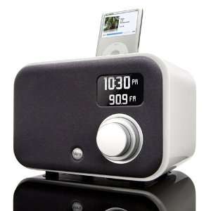  1.5R iPod Alarm Clock Sound System, Piano White