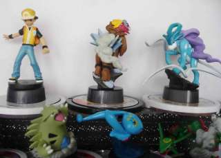 10 Pokemon Pikachu ENTEI SNORLAX RAYQUAZA TYRANITAR SEVIPER MANAPHY 