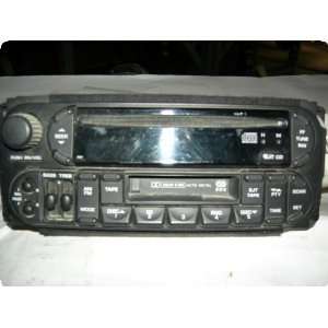   navigation; AM FM stereo cass, w/CD player, w/CD changer cont, ID RBU