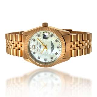   Polo. The dial is a lavishly designed face that features dusky white