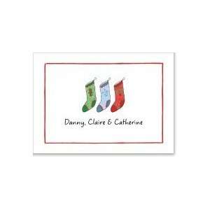  Christmas Stockings for Three Stationery