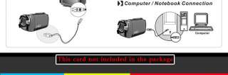Waterproof 16MP HD Camcorder Digital Video Camera DV 1920X1080P 4X 