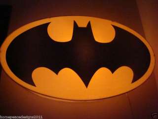 POTTERY BARN KIDS BATMAN SCONCE, BATMAN BEACON SIGNAL LIGHT  