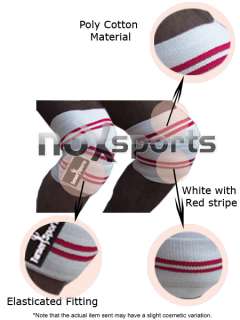 Support Weight Lifting Knee Wraps With Velcro Closure  
