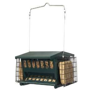  Cherry Valley Feeder Hopper Feeder with Suet Cages Patio 