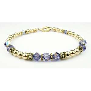   Swarovski Crystal Beaded Bracelets   SMALL 6 1/2 In. Damali Jewelry