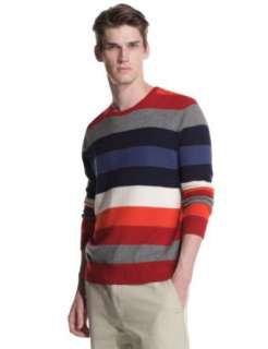  Jack Spade Mens Otter Striped Sweater Clothing