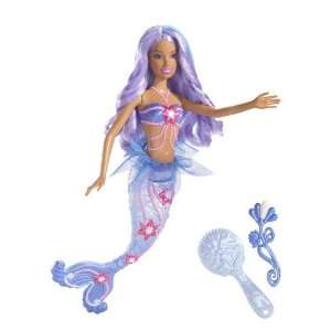  Barbie Fairytopia Mermaid Purple Color Change Doll Toys & Games