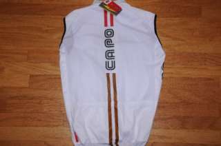 New Capoforma Dorato Gran Fondo Wind Vest White LG  