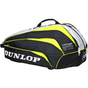   10 Racquet Bag Yellow Dunlop Tennis Bags