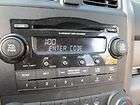 07 HONDA CRV AUDIO EQUIPMENT AM FM 6CD W/XM RADIO