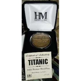  Titanic Ship of Dreams Bronze Coin Limited Edition 1 of 