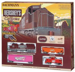   Mint. Bachmann Hersheys Express HO Scale Train Set. Stock #BAT00672