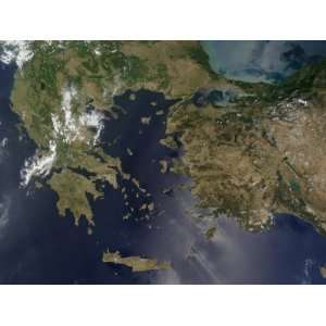  Greece and Turkey Travel Premium Poster Print by Stocktrek 
