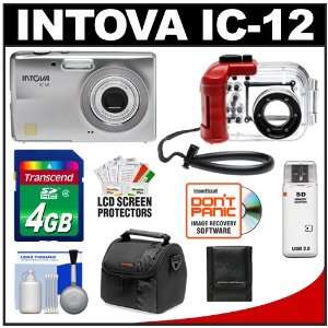  Intova IC 12 Compact Digital Camera with 180 Waterproof Underwater 