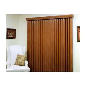  Aspen Faux Wood Vertical Window Blinds up to 156 x 48 