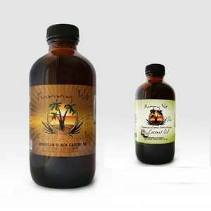   Oil Extra Dark 8 Oz. & Organic Extra Virgin Coconut Oil 4 Oz. Beauty