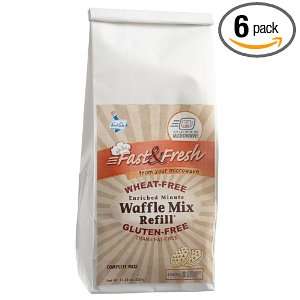 Fast & Fresh Waffle Mix Mcrowavable Wheat And Gluten Free, 11.38 Ounce 