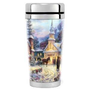  Snow Village 16oz Travel Mug Stainless Steel from 