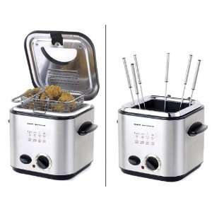    Cool Kitchen Electric Fondue/Deep Fryer Set