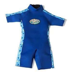  Sizzlin Cool Neoprene Wetsuit Blue   Size 6 Toys & Games
