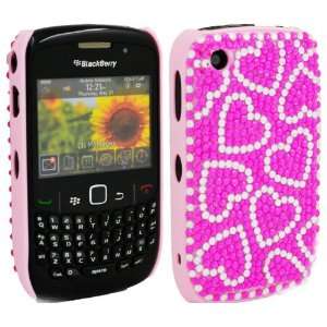  WalkNTalkOnline   Blackberry 9300 Curve 3G Silver & Pink 
