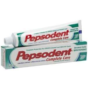 Pepsodent Enamel Safe Whitening Toothpaste 6 oz, 2 ct (Quantity of 4)