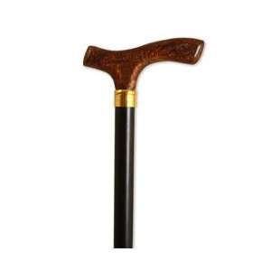 Wood Cane   This Fritz handle cane was designed by a German count to 