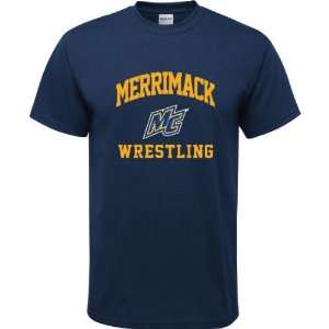   Warriors Navy Youth Wrestling Arch T Shirt