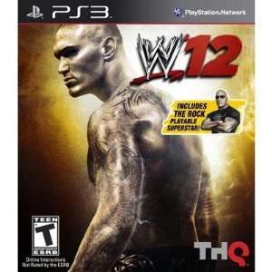 Selected WWE 12 PS3 By THQ Electronics